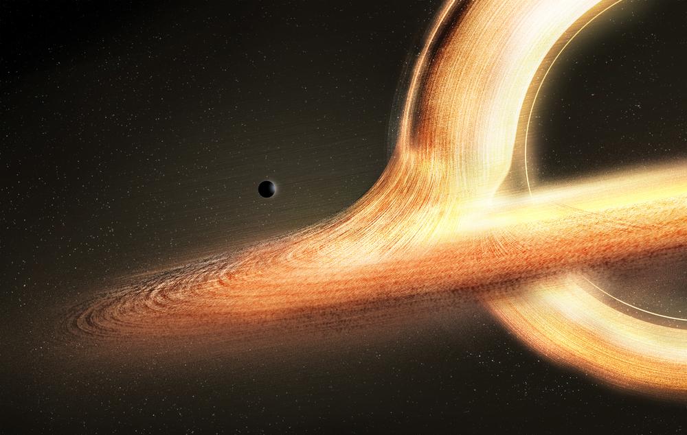 black hole science board