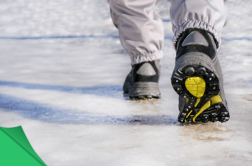 best soles for walking on ice
