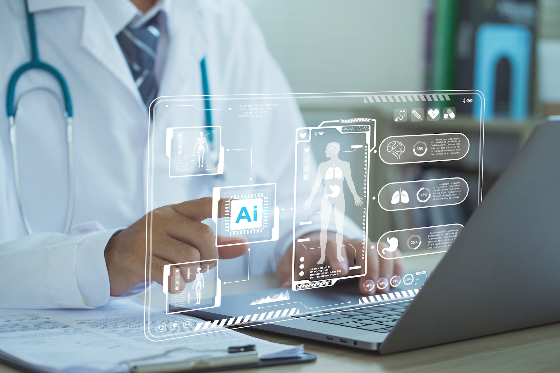 From Scans To Office Visits: How Will AI Shape Medicine?